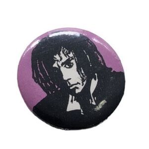 1985 Thompson Twins Overseas Pin 1.25" 80s New Wave Synth Pop Vintage‎
